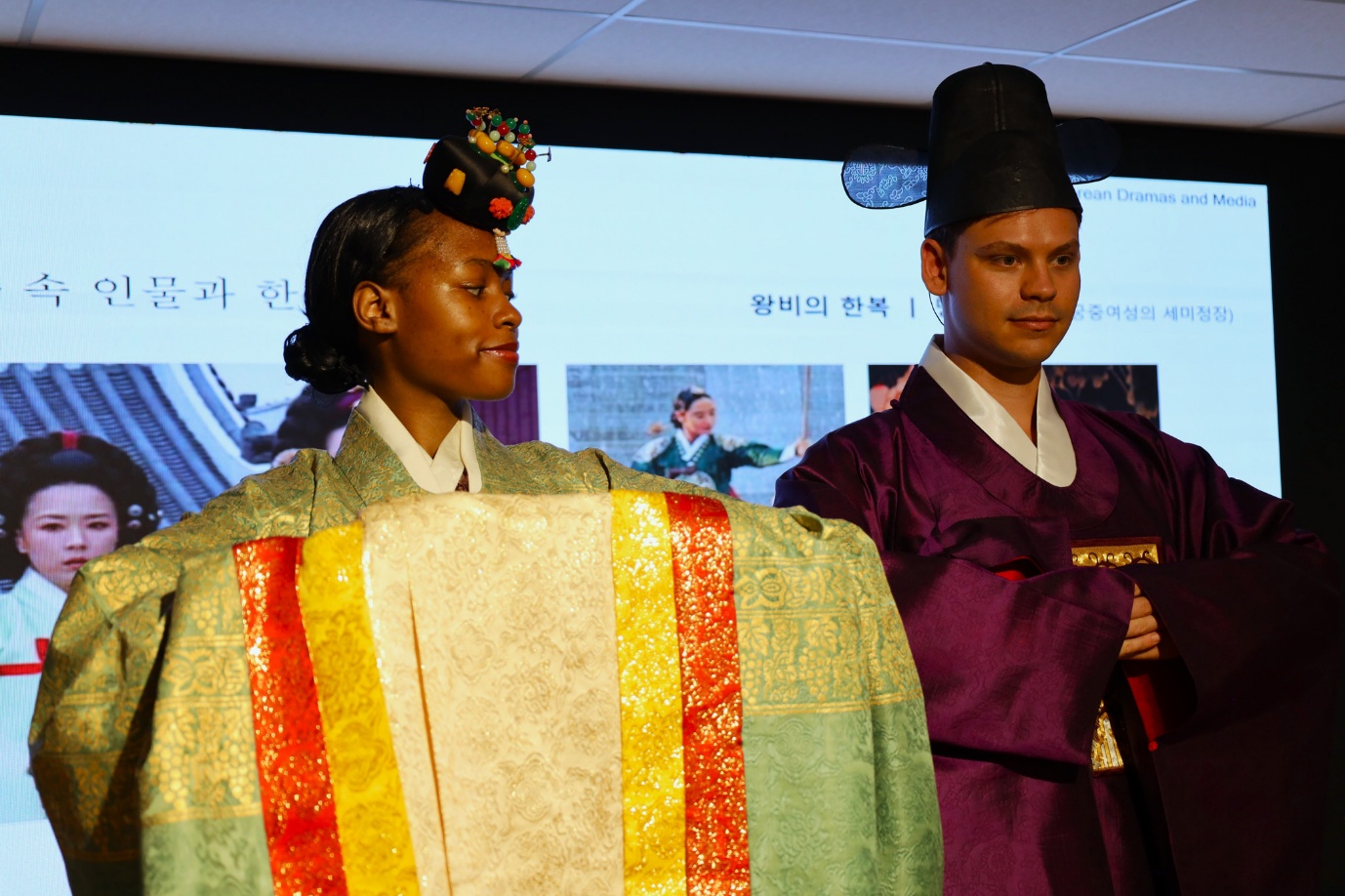 A person and person wearing traditional clothing
AI-generated content may be incorrect.