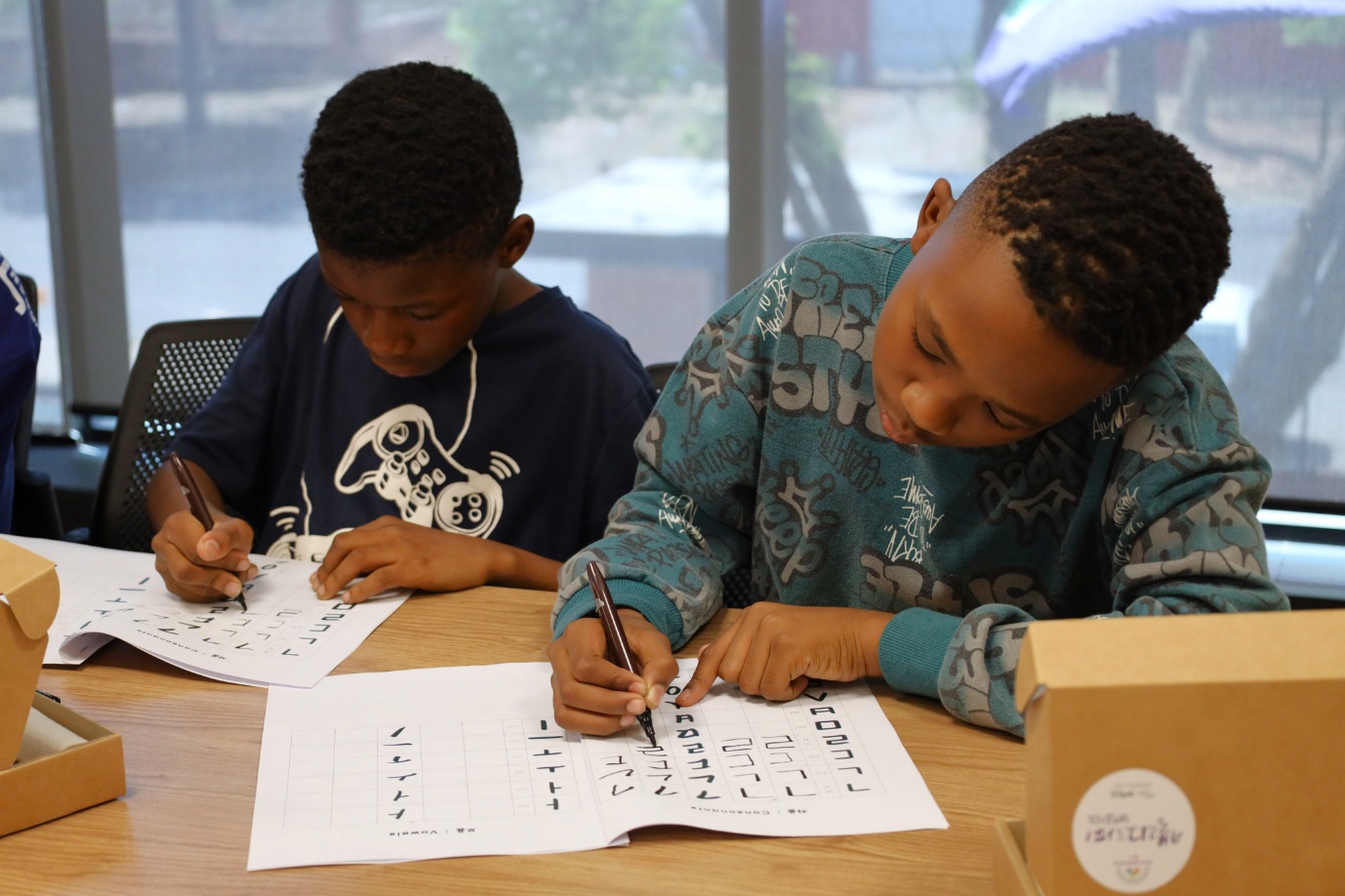 A few boys doing homework

AI-generated content may be incorrect.