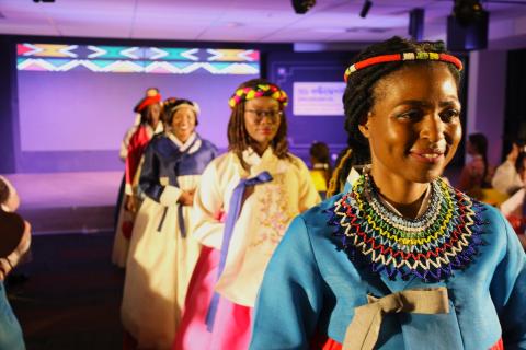 Korean Fashion Meets with South African Flair: Korean and South African Traditions Shine at Unique Fashion Show