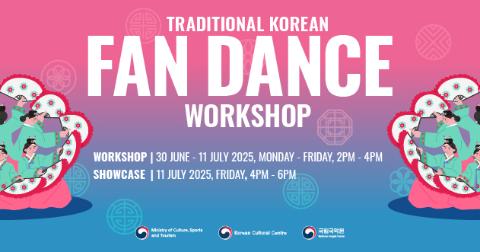 BUCHAECHUM: Traditional Korean Fan Dance Workshop