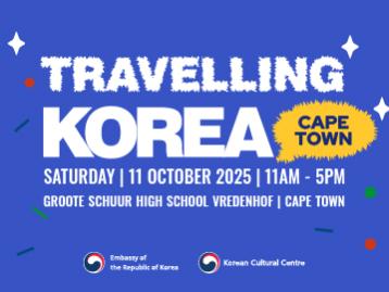  TRAVELLING KOREA in Cape Town