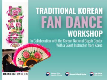  BUCHAECHUM: Traditional Korean Fan Dance Workshop